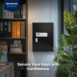 Viking Security Safe VS-100KS Heavy Duty Key Cabinet Key Safe with Lockable Drop Slot 100 Capacity Viking Security Safe