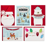 Hallmark Boxed Handmade Christmas Cards Assortment (Set of 24 Special Holiday Greeting Cards and Envelopes) (1XPX5156) Hallmark