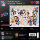 MasterPieces 500 Piece Sports Jigsaw Puzzle for Adults - NFL Buffalo Bills All-Time Greats - 15x21 Masterpieces