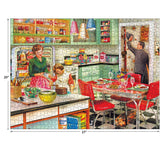 RoseArt - Back to The Past - Baking with Mom - 1000 Piece Jigsaw Puzzle for Adults RoseArt