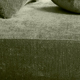 Christopher Knight Home Grelyn Modern Curved Modular Sectional Sofa, Wool Fabric Large Cloud Couch, 6-Seater L-Shaped Couch for Living Room, 3-Piece Lounge Sofa with Chaise,Fully Assembled,Olive Green Christopher Knight Home