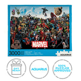 Aquarius Marvel Puzzle Cast (3000 Piece Jigsaw Puzzle) - Officially Licensed Marvel Merchandise & Collectibles - Glare Free - Precision Fit - 32x45in AQUARIUS