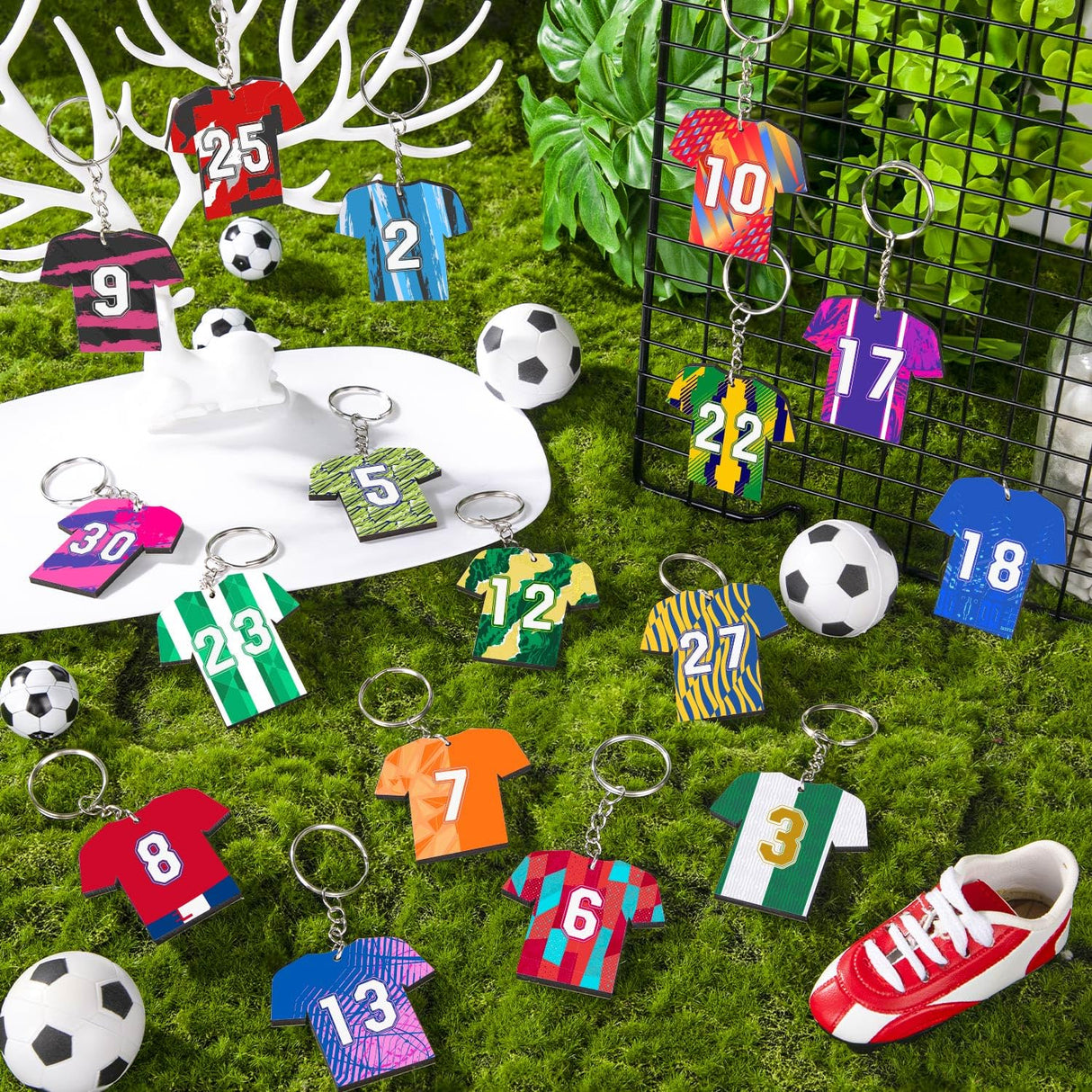 JMZYJZH 90 Pcs Sublimation Keychain Blanks, Acrylic Sublimation Key Chains Blank Bulk, Shirt Shape Sublimation Keychains for DIY Keychain Crafting JMZYJZH