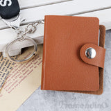 Framendino, Sublimation Mini Scrapbook Blanks Photo Album Keychain with 20 Pack Blank Photos Heat Transfer Personalized Picture Albums Key Chain for DIY Craft Framendino