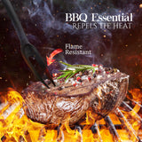 Nylon Fork Made of Heat Resistant Nylon with Plastic Handle with Hole Ideal for use with Non-Stick Pots and Pans (Pack Of 2) - By Ram Pro RamPro