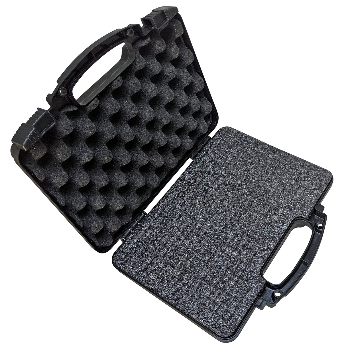 Cedar Mill Hard Gun Pistol Case - TSA Approved, Military-Grade, Lifelong-Durability Hand Gun Cases for Pistol – DS3TeK Handgun Carry-on Bag w/Dual-Lock System & Pick and Pluck Foam Cedar Mill Fine Firearms