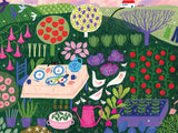 Ceaco - Lunch in The Garden - 300 Oversized Piece Jigsaw Puzzle Ceaco