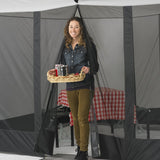 TAILGATERZ Magnetic Screen House, Game day Graphite, 11 x 9 x 7.5 feet, 4300614 TAILGATERZ