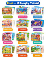 D-FantiX My Storybook Art Kit & Preschool Learning Activity - Search and Find Book D-FantiX