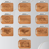 TRENDSHOPIC Personalized Cutting Board For Any Occasion, Bamboo and Mapple Wood Cutting Board for Kitchen, New Home Gift Ideas - Unique House Warming Presents, Perfect Anniversary Gifts for Women TRENDSHOPIC