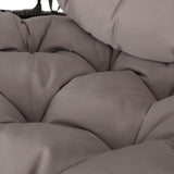 Christopher Knight Home Cayuse Outdoor Wicker Hanging Egg Chair, Gray Christopher Knight Home