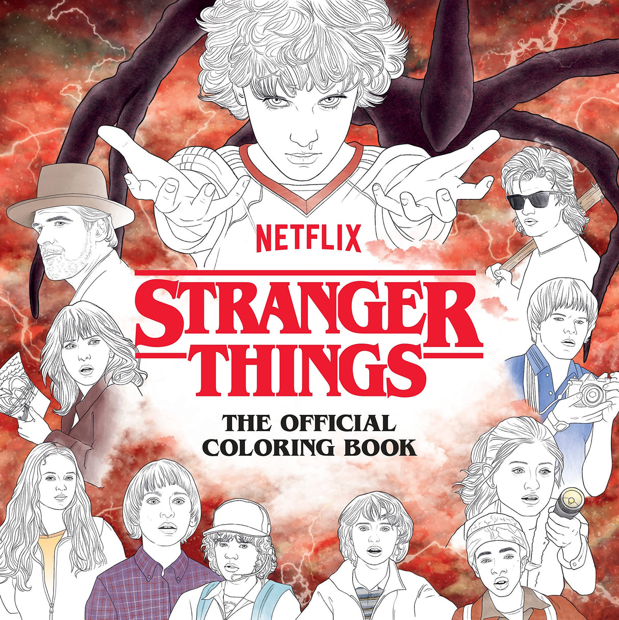 Stranger Things: The Official Coloring Book WoodArtSupply