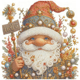 Zhenqing Whimsical Dwarf with Cane Diamond Painting Kit 7.87x7.87 Inch Full Drill, Fantasy DIY Craft for Adults & Teens, Enchanted Home Wall Decor Gift (20x20cm) - Complete Tools Included Zhenqing