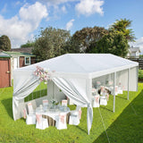 Devoko 10'x30' Heavy Duty Canopy Tent, Waterproof Outdoor Wedding Party Tent with UV Protection & Sidewalls, Wind Resistant Portable Gazebo for Backyard, Events, Patio Devoko