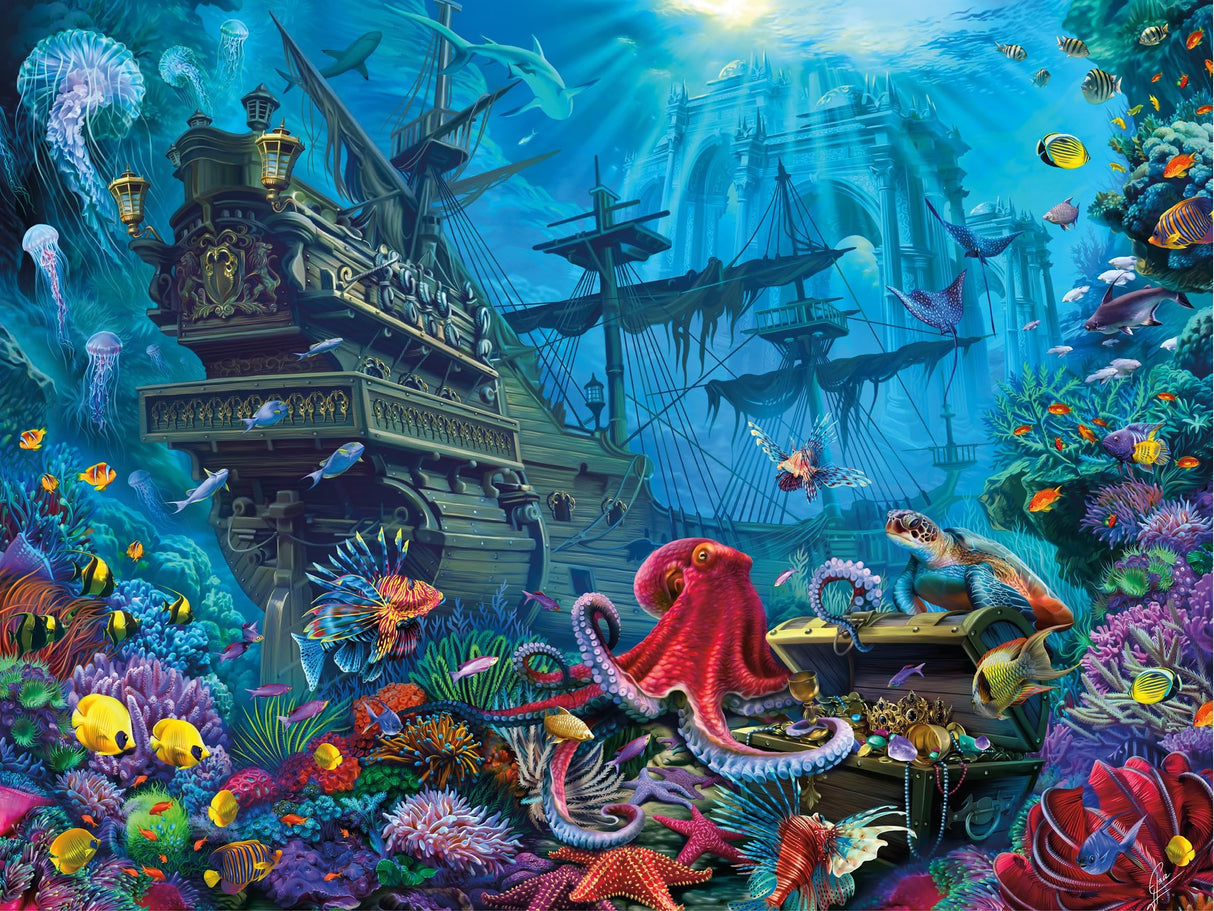 Ceaco - Undersea - Glow - 750 Piece Jigsaw Puzzle Ceaco