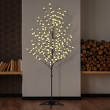 Lightshare 6.5FT 208 LED Cherry Blossom Tree, Lighted Artificial Tree for Decoration Inside and Outside, Home Patio Wedding Festival Christmas Decor LIGHTSHARE