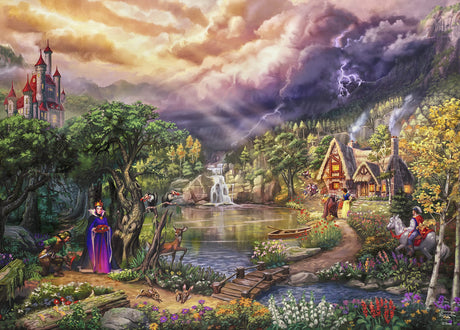 Ceaco - Thomas Kinkade Disney Dreams - Evil Queen - 1000 Piece Jigsaw Puzzle Ceaco