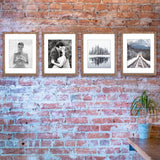 TOFOREVO 11x14 Picture Frames Set of 6 Rustic Wood Grain Photo Frame for Gallery Wall Mounting TOFOREVO