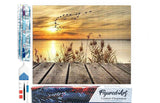 Figured’Art Diamond Painting Art kit for Adults 16"x20" Full Square Drill 5D at The Lake Complete DIY - Rolled Canvas Figured'Art