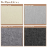 Motorized Blinds with Remote: Kincmo 100% Blackout Motorized Roller Shades Work with Apple Homekit,Alexa,Google Home, Customized Electric Blinds with App,Voice Control (A Blackout Fabric Swatch) KINCMO