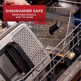 T-fal 3.5L Deep Fryer with Oil Filtration System: 1700W Stainless Steel Fryer, Dishwasher Safe Parts, Digital Timer, Adjustable Temperature Control for Perfect Golden Crispy Results T-Fal