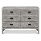 DaVinci Fairway 6-Drawer Double Dresser in Cottage Grey DaVinci