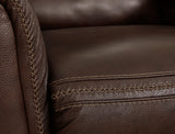 Signature Design by Ashley Alessandro Modern Power Recliner with Adjustable Headrest, Dark Brown Signature Design by Ashley