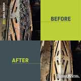 Jolly Green Products Heavy Duty Pike Pole Grill Brush Designed by Firefighter | Grill Brush for Outdoor Grill | BBQ Grill Brush | Best Grill Brush | Gas Grill Brush | BBQ Gifts for Men Jolly Green Products