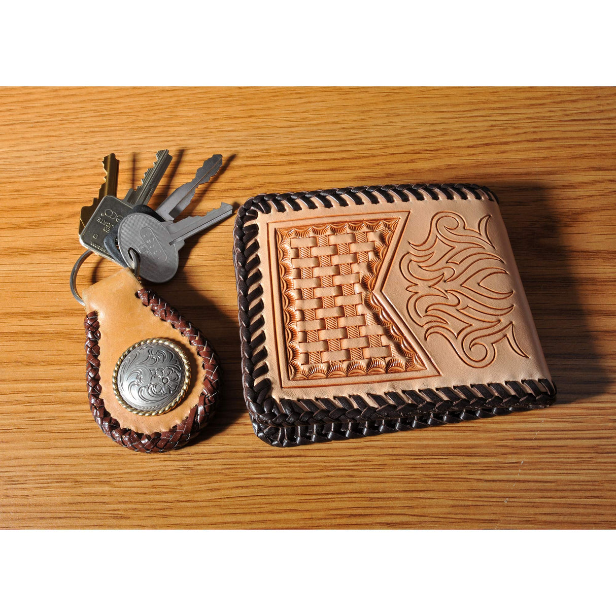 Realeather Bifold Wallet Leathercraft Kit Realeather