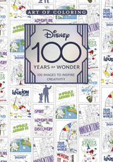 Art of Coloring: Disney 100 Years of Wonder: 100 Images to Inspire Creativity WoodArtSupply