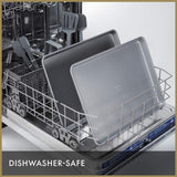 Calphalon Premium Nonstick Baking Pans Set of 2, 12 x 17 inch, Silverware, Heavy Gauge Steel Core Calphalon