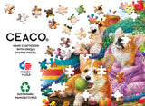 Ceaco - Cute Puppies - 500 Piece Jigsaw Puzzle Ceaco