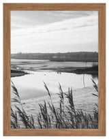 MCS Museum Poster Frame 18x24 Medium Oak Woodgrain, Vertical & Horizontal Wall Hanging Large Picture Frame for Photos, Posters & Art Prints (1-Pack) MCS