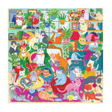 Mudpuppy Caturday Afternoon – 500 Piece Family Puzzle with Colorful and Fun Illustrations of Cozy Cats for Children Ages 8 and Up Mudpuppy