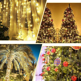 QUWIN Outdoor Christmas String Lights, 180Ft 500 LED UL Certified 11 Lighting Modes, Indoor & Outside Christmas Tree Lights for Christmas Tree, Patio, Holidays, Party ﻿ QUWIN