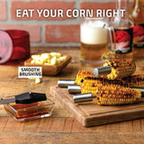 Kaluns BBQ Accessories Grill Tools, Mens Valentines Day Gifts for Him, Heavy Duty Stainless Steel Barbecue Grill Accessories for Outdoor Grill with Aluminum Case and Apron, Grilling Gifts for Men Dad Kaluns