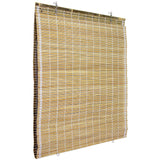 Red Lantern Burnt Bamboo Cordless Window Shade - Natural 36" W Red Lantern