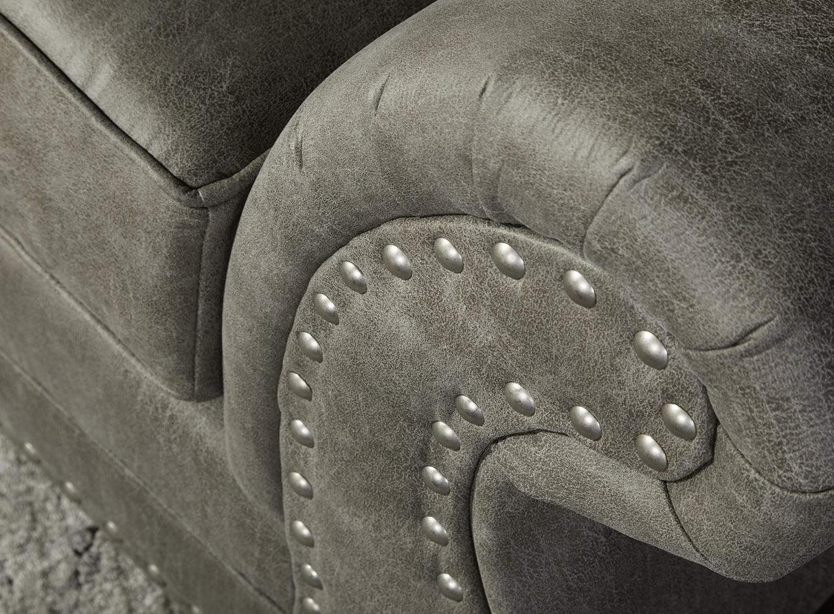 Roundhill Furniture Leinster Sofas, Gray Roundhill Furniture