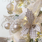 Sea Team 60 mm/2.36 Inch Set of Colourful and Sparkling Painted Ornaments and Hanging Baubles for Christmas Tree – 30 Pieces Sea Team