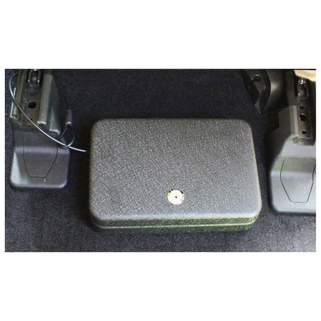 FSDC (Firearm Safety Devices - FSDC-MLC5200 Keyed Steel Lockable Gun Case & Security Box – Heavy-Duty Powder Coated Steel – TSA Approved – Compact for Easy Storage FSDC