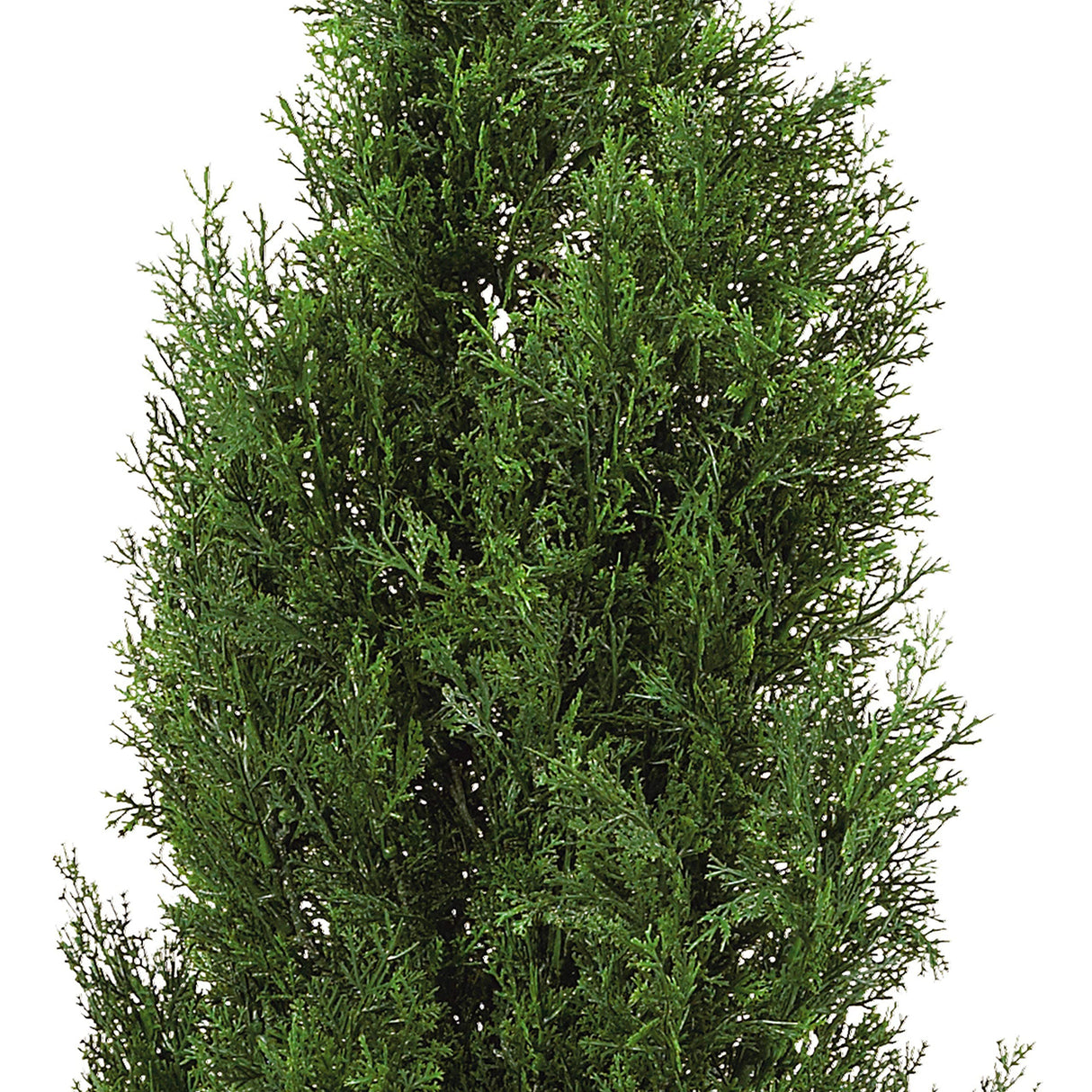 Nearly Natural 4FT Faux Cedar Tree, Outdoor Front Porch Décor, Faux Cedar Tree Pine Tree in Nursery Planter with UV Resistant Coating Nearly Natural