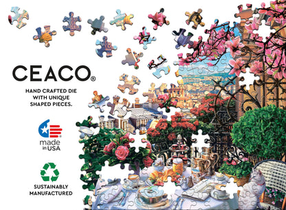 Ceaco - Brunch in Paris - 300 Oversized Piece Jigsaw Puzzle