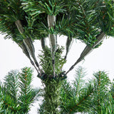 Yaheetech 6ft Artificial Christmas Tree, Snow Flocked Christmas Tree w/64 Pinecones, 920 Frosted Tips, Pre-Decorated Tree for Holiday Party Decoration Yaheetech