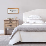 Happiness Homemade Inspirational Farmhouse Decor, Rustic Wall Art, 8x17 Inch Wood Framed MAINEVENT