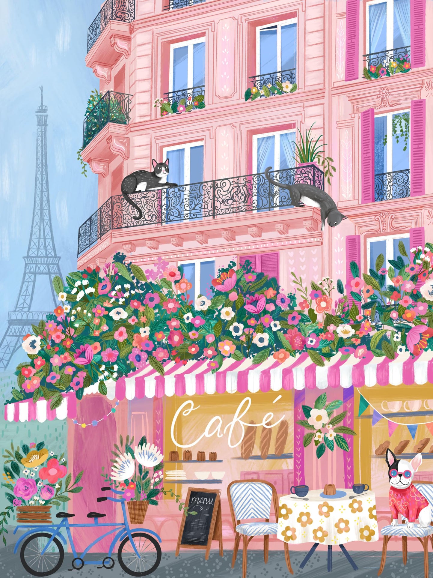 Ceaco - Paris Café - 300 Oversized Piece Jigsaw Puzzle