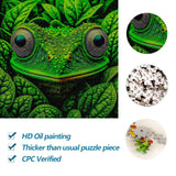 Bgraamiens Puzzle- Impossible Hard Puzzle for Adults 1000 Pieces,Frog Camouflage Wild Animal Puzzle,Impossible Hard Challenging Fun Jigsaw Puzzle for Adults Bgraamiens