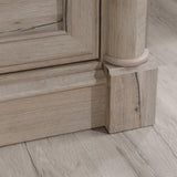 Sauder Palladia 2 Drawer File Cabinet, Lateral Filing Cabinets for Home Office, Hanging File Folders Organizer, Interlocking Drawers, in Split Oak Finish Sauder