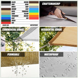 Amgo 14' x 14' Beige Square Sun Shade Sail Canopy Awning, UPF50+ AGTAPS14, 95% UV Blockage, Water & Air Permeable, Commercial and Residential, 3 Years Warranty (We Make Custom Size) Amgo