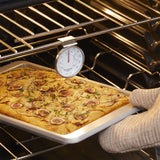 KitchenAid KQ903 3-in Analog Dial Oven/Appliance Thermometer, Oven Food Grill Chef Smoker Cooking Thermometer, TEMPERATURE RANGE: 100F to 600F, Stainless Steel KitchenAid