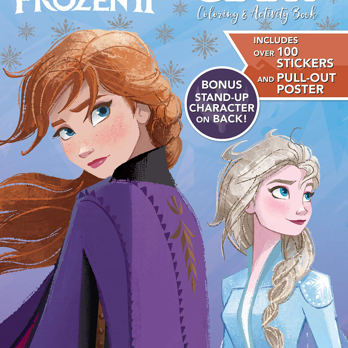 Disney Frozen 2 Elsa and Anna Giant 192-Page Coloring and Activity Boo ...